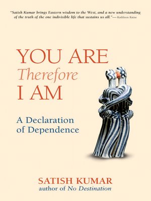 cover image of You are Therefore I am